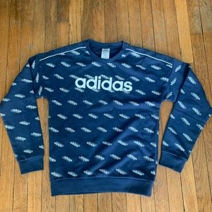 Men's adidas Sweatshirt Size S/ Good for Women's L size